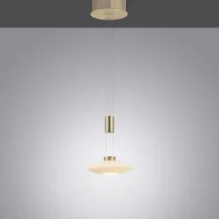 Sklep Kaja Lampa wisząca z pamięcią po wyłączeniu 2080-60 z serii LAUTADA | Kaja mosiądz Store