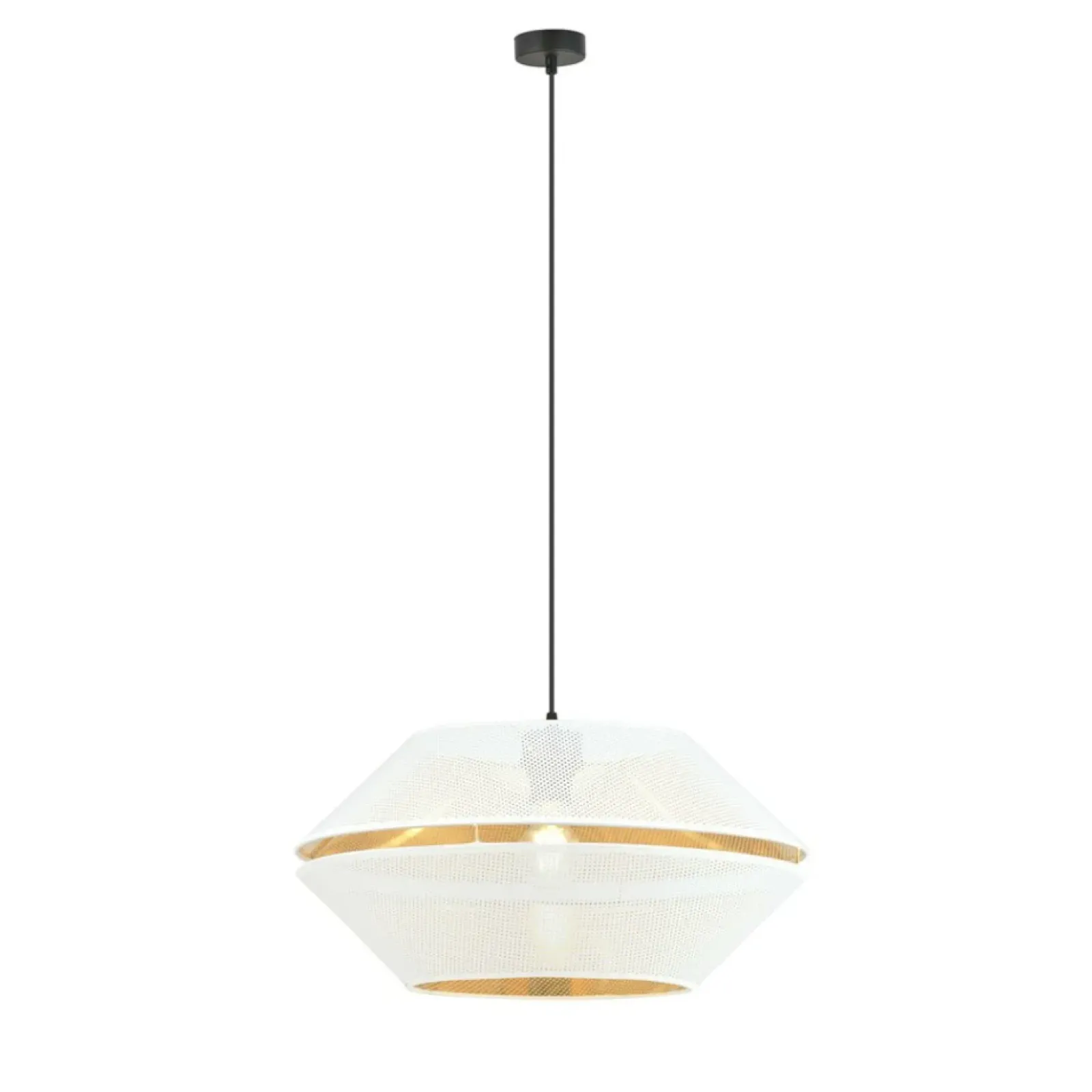 Sklep Kaja Lampa wisząca z perforowanym abażurem 1184/1 z serii MALIA | Kaja czarny Outlet