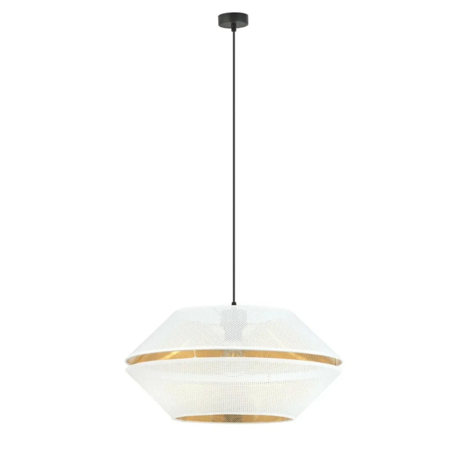Sklep Kaja Lampa wisząca z perforowanym abażurem 1184/1 z serii MALIA | Kaja czarny Outlet