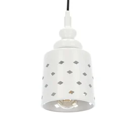 Sklep Kaja Lampa wisząca z perforowanym kloszem 31-51905 HAMP | Kaja Oświetlenie* Randole Tradycyjne