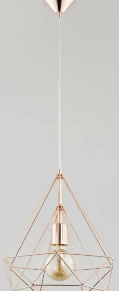 Sklep Kaja Lampa wisząca z pięknym drucianym kloszem AL 60361 | Kaja Store