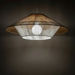Sklep Kaja Lampa wisząca z plecionym abażurem ze sznurka 11157 JAPANDI | Kaja Sale