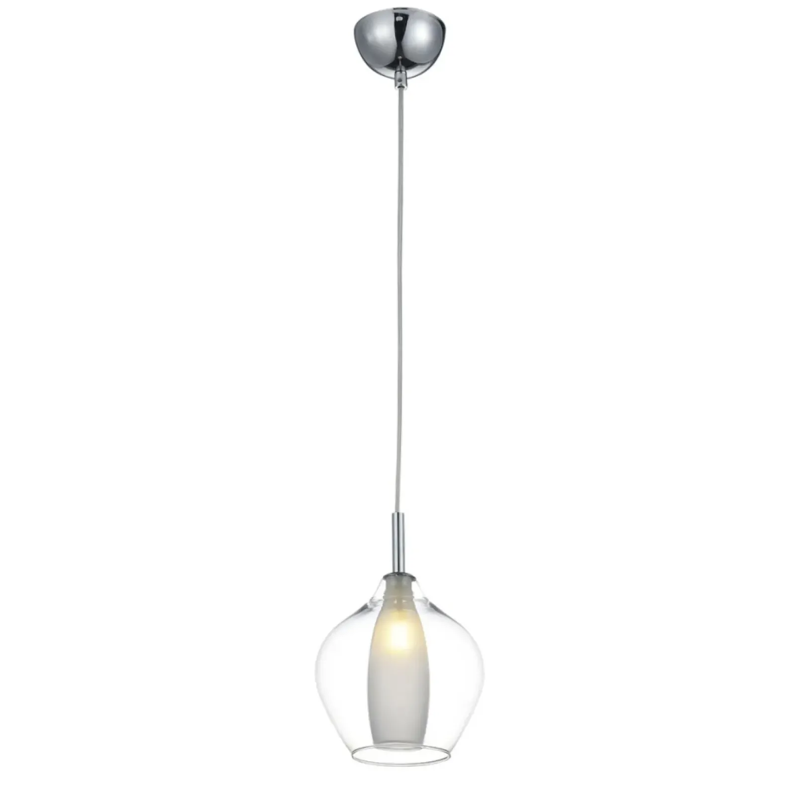 Sklep Kaja Lampa wisząca z podwójnym kloszem AZ3074 AMBER | Kaja Oświetlenie szary Best Sale