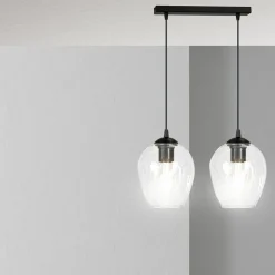 Sklep Kaja Lampa wisząca z przezroczystymi kloszami 679/2 ISTAR | Kaja Online