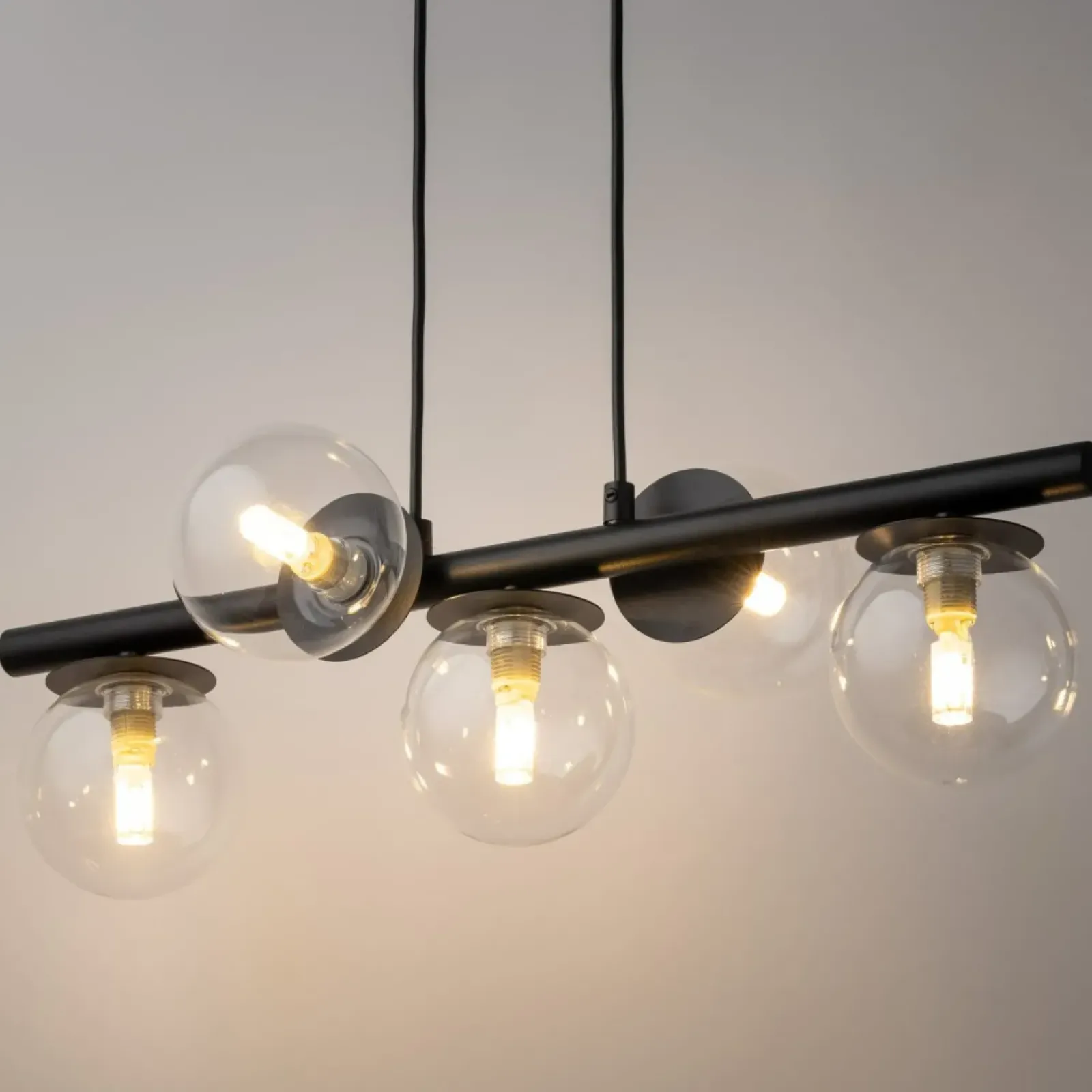 Sklep Kaja Lampa wisząca z przezroczystymi kloszami SIG 40791 z serii AVOLA Outlet