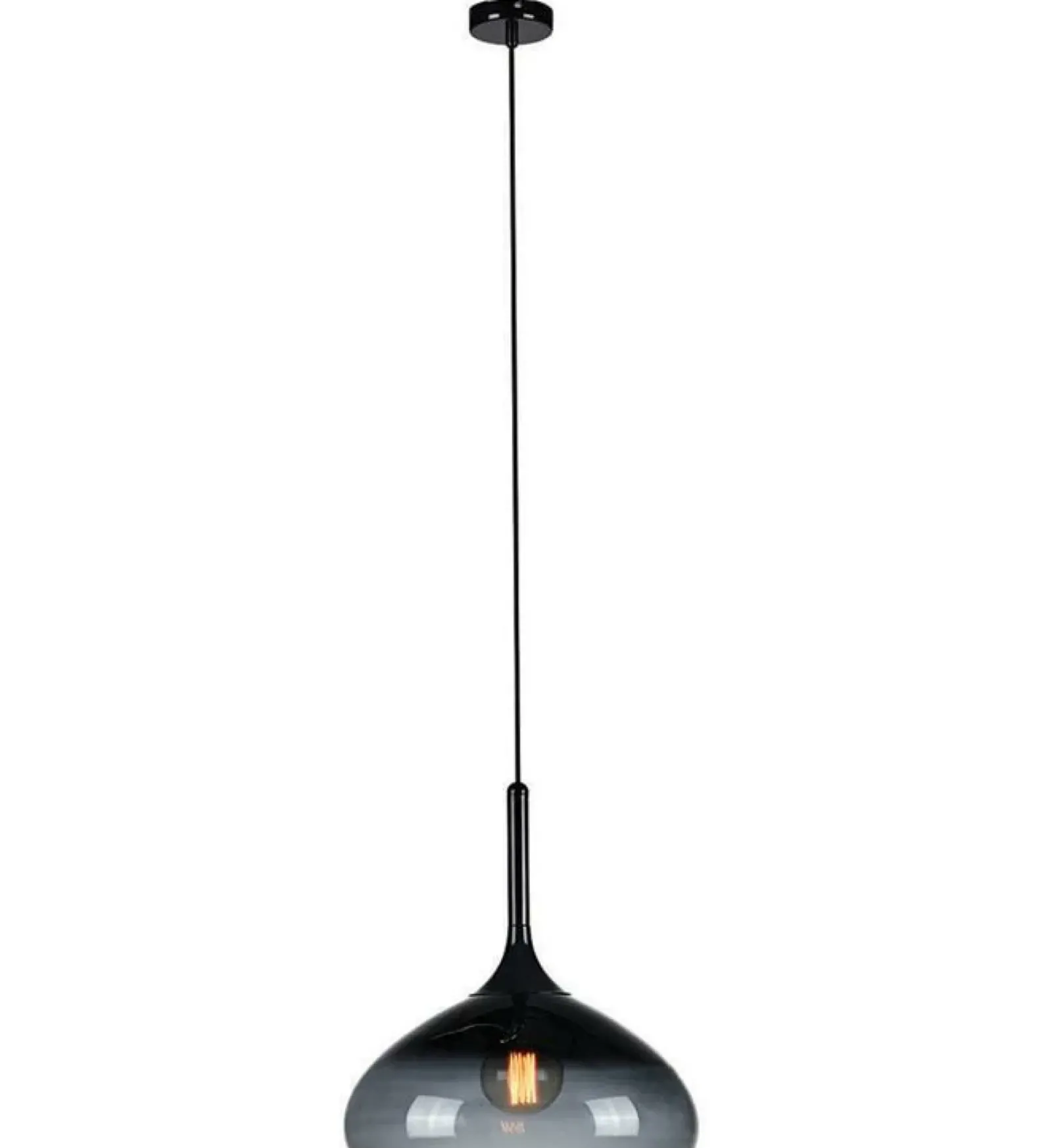 Sklep Kaja Lampa wisząca z przydymionym kloszem 106394 | Kaja Oświetlenie Hot