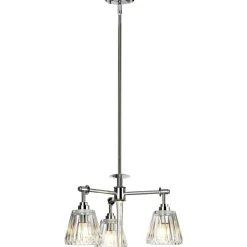 Sklep Kaja Lampa wisząca z regulacją wysokości BATH-AGATHA3P-PC z serii AGATHA polerowanychrom Cheap