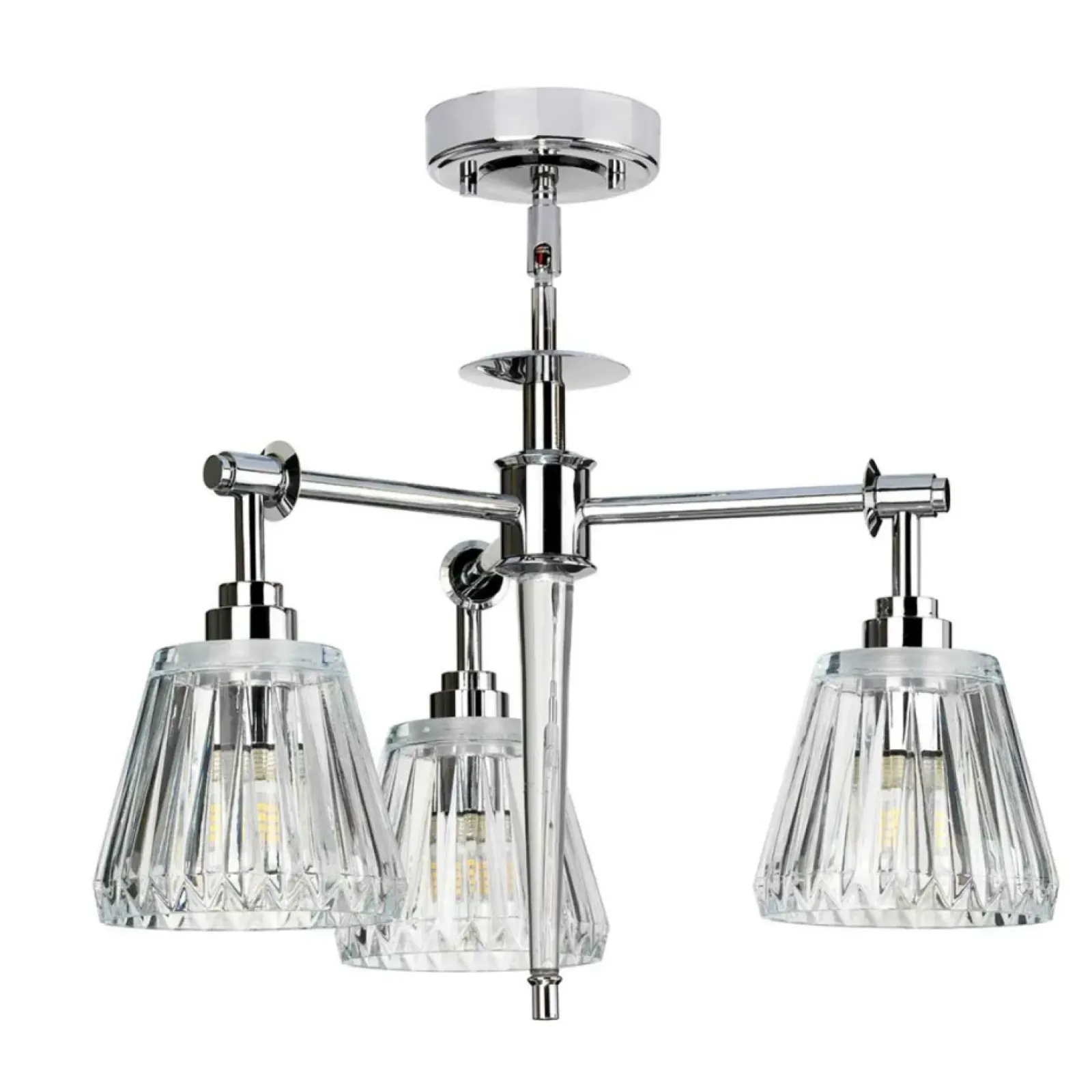 Sklep Kaja Lampa wisząca z regulacją wysokości BATH-AGATHA3P-PC z serii AGATHA polerowanychrom Cheap