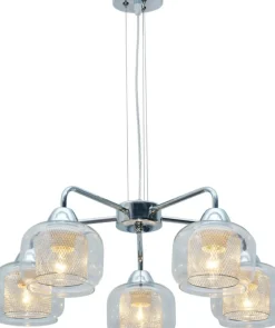 Sklep Kaja Lampa wisząca z regulowaną wysokością 35-67098 RAY | Kaja Oświetlenie chrom Cheap