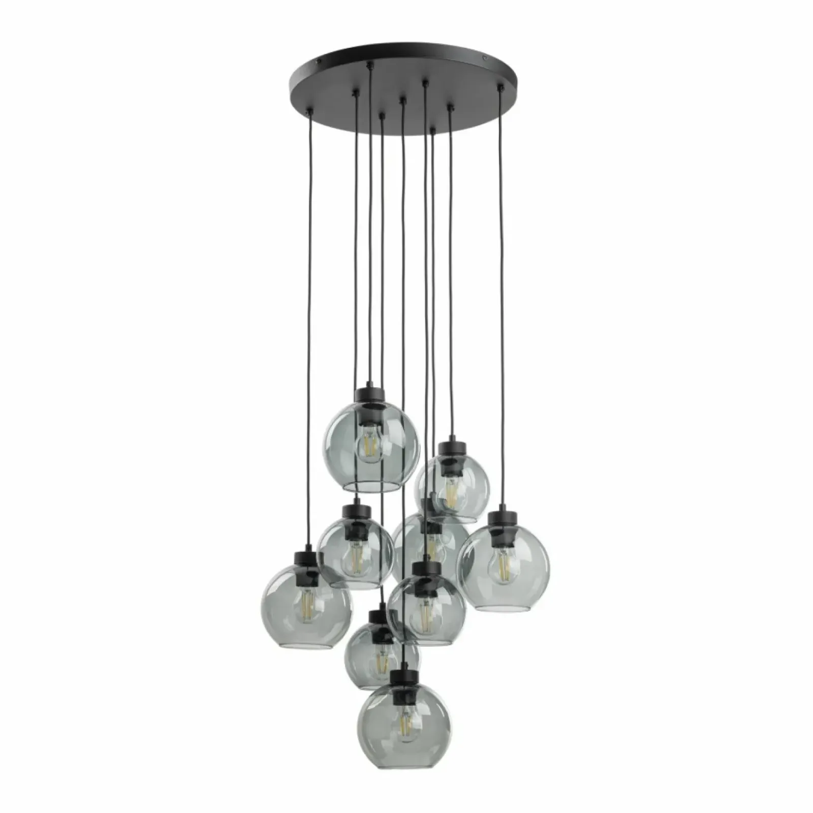 Sklep Kaja Lampa wisząca z różnymi kloszami TK 10208 CUBUS GRAPHITE | Kaja Outlet