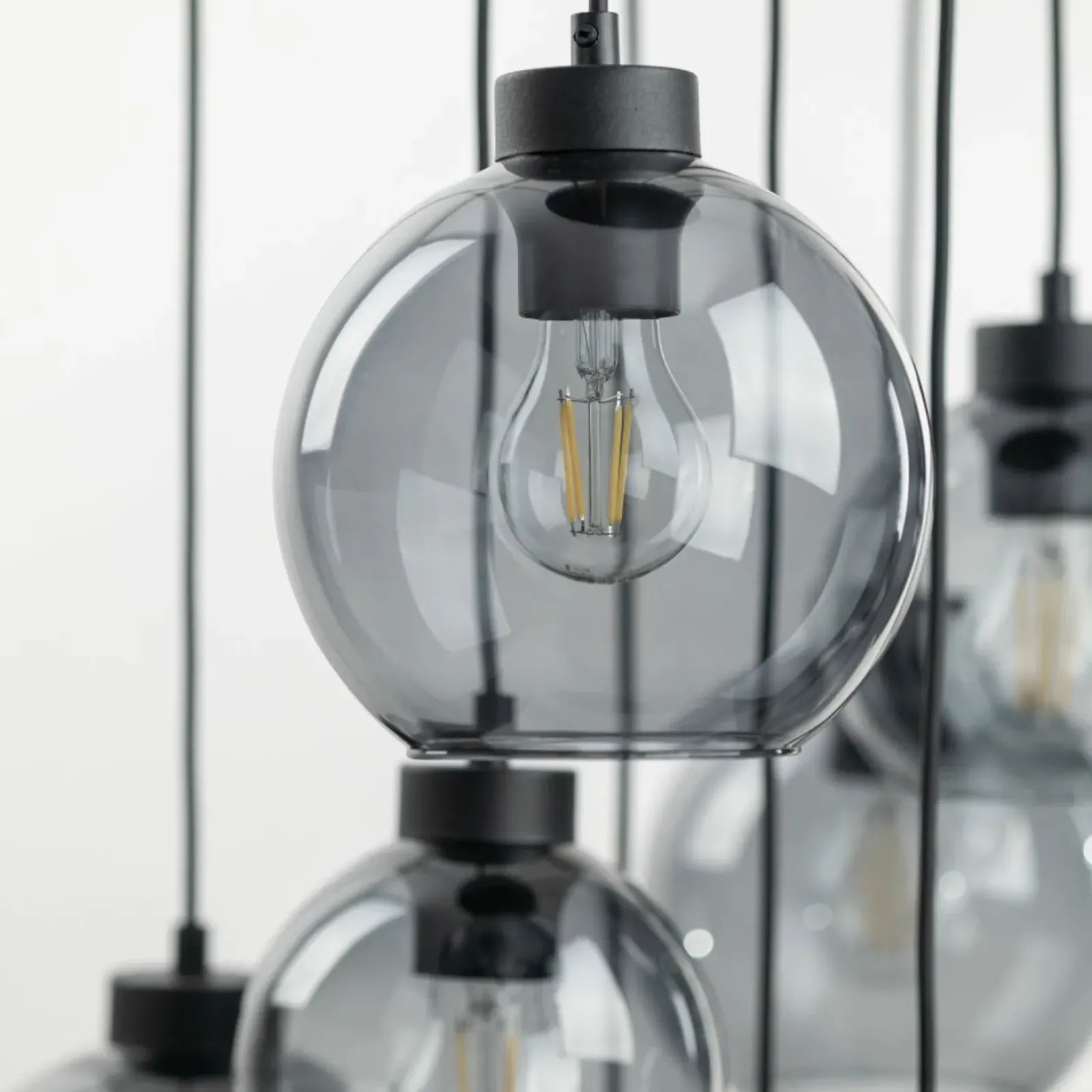 Sklep Kaja Lampa wisząca z różnymi kloszami TK 10208 CUBUS GRAPHITE | Kaja Outlet