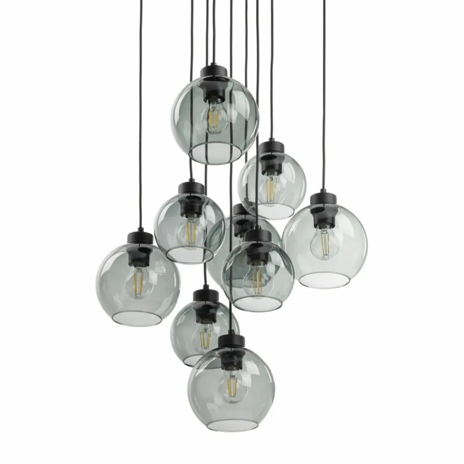 Sklep Kaja Lampa wisząca z różnymi kloszami TK 10208 CUBUS GRAPHITE | Kaja Outlet