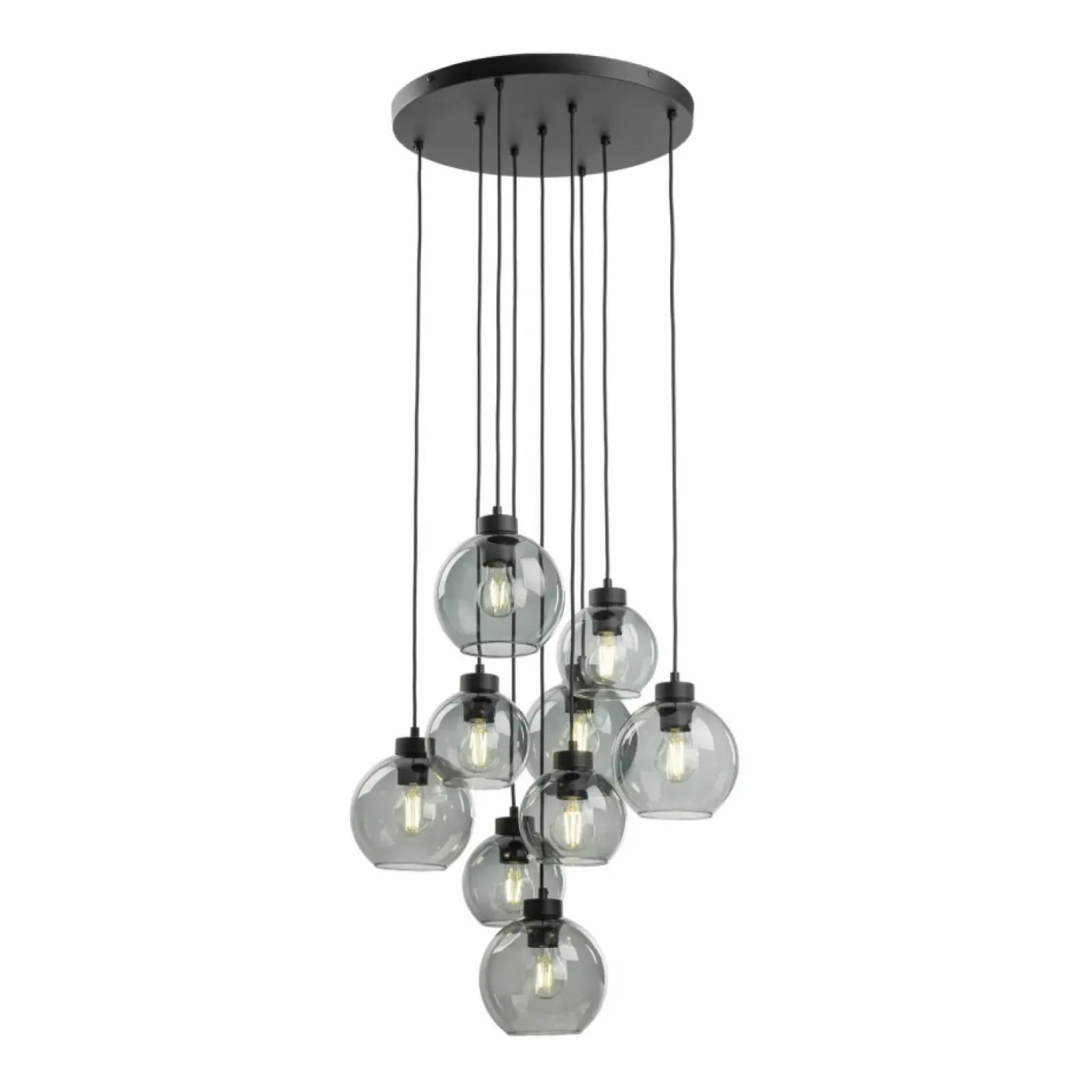 Sklep Kaja Lampa wisząca z różnymi kloszami TK 10208 CUBUS GRAPHITE | Kaja Outlet