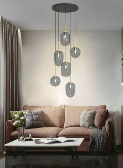 Sklep Kaja Lampa wisząca z różnymi kloszami WF 5007-502 BELLEVILLE | Kaja Best Sale