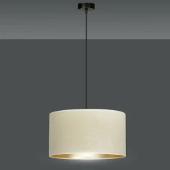 Sklep Kaja Lampa wisząca z szerokim abażurem, do sypialni 1052/1 HILDE | Kaja Online
