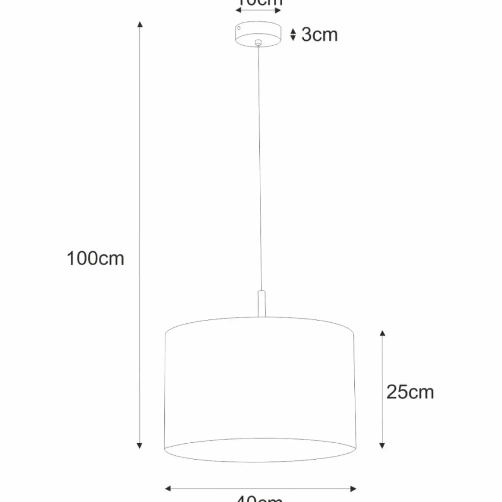 Sklep Kaja Lampa wisząca z szerokim abażurem K-4320 SIMONE BLACK | Kaja czarny Store