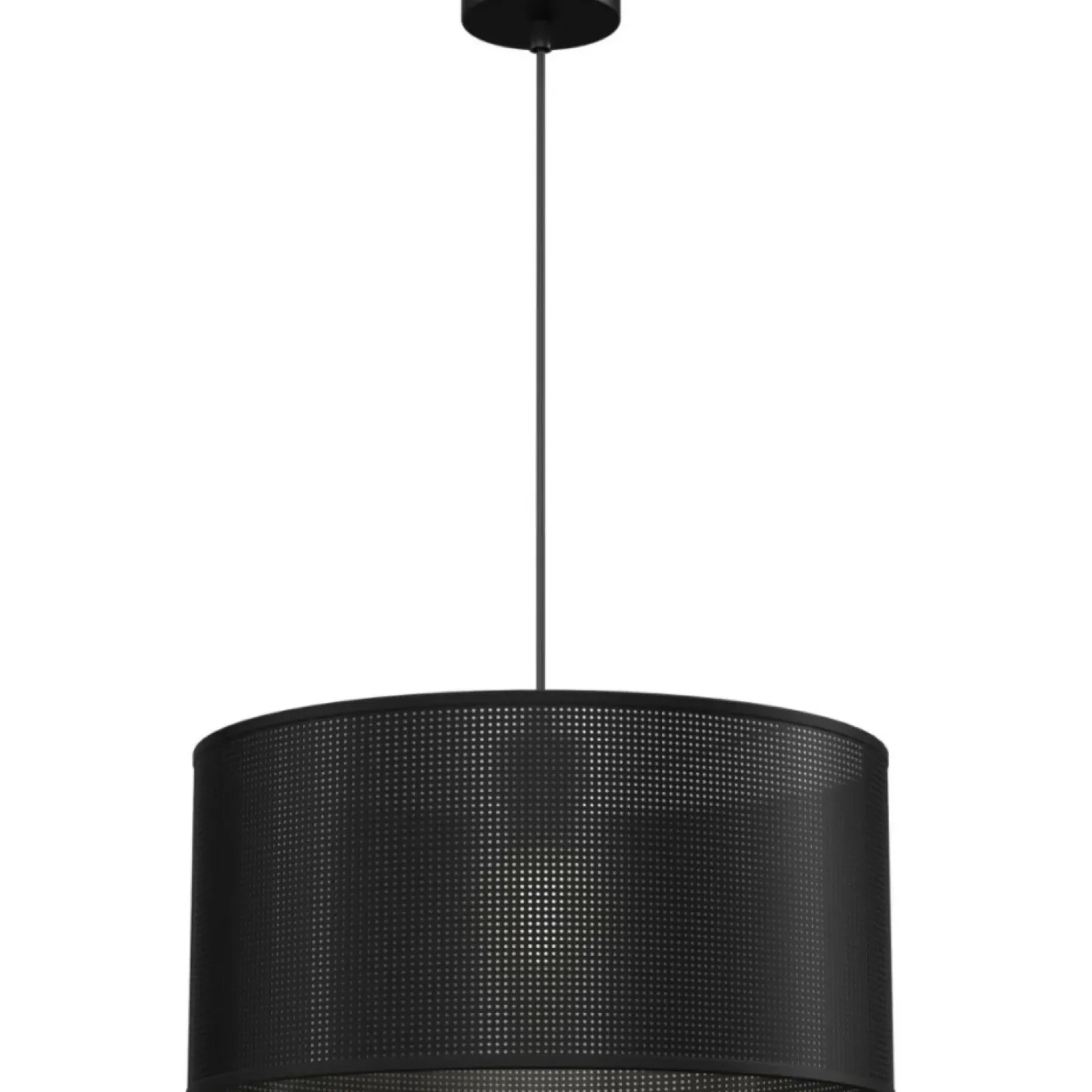 Sklep Kaja Lampa wisząca z szerokim, ażurowym abażurem LX 5238 z serii LOFT SHADE czarny Shop