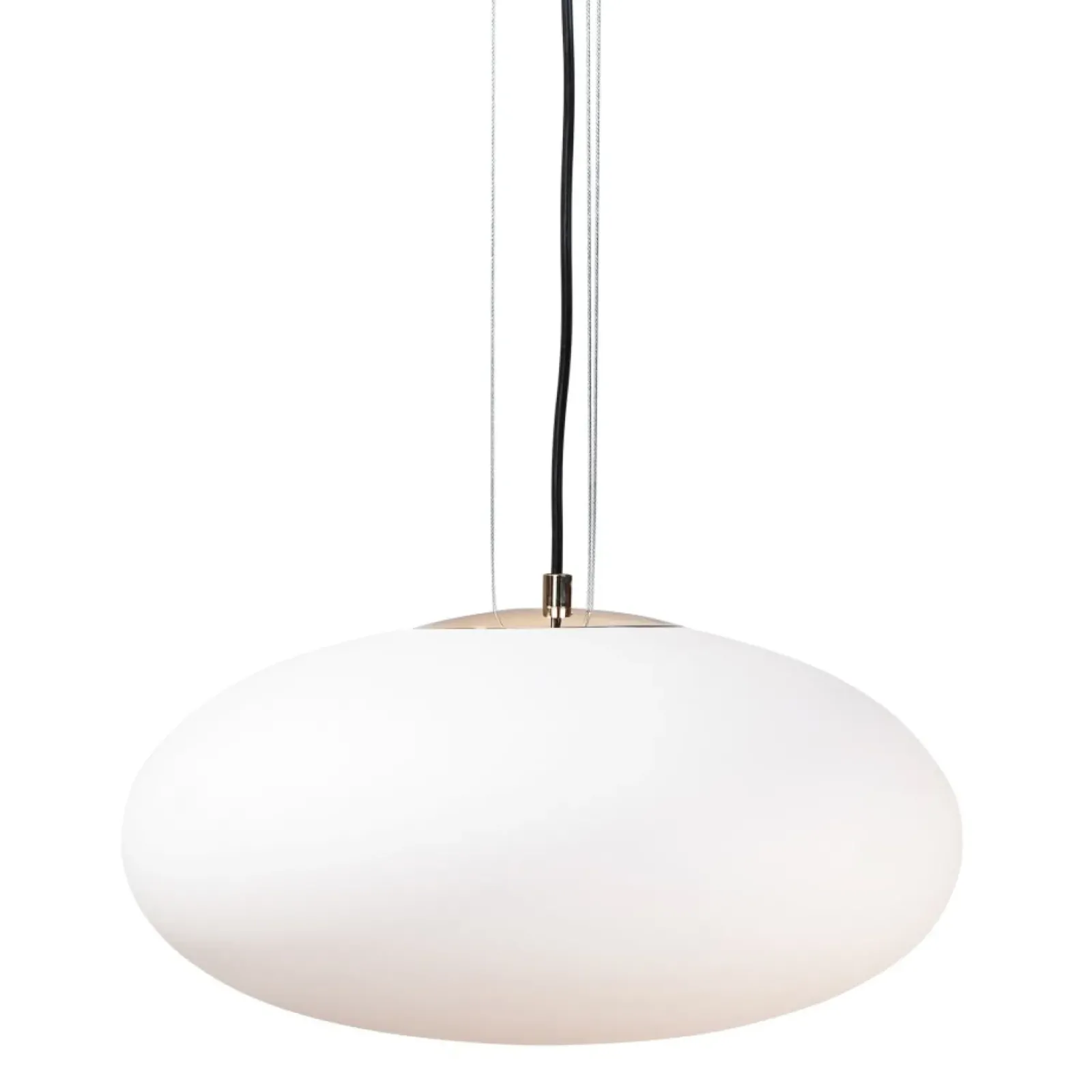 Sklep Kaja Lampa wisząca z szerokim, białym kloszem ZM 1181 OMI | Kaja Clearance