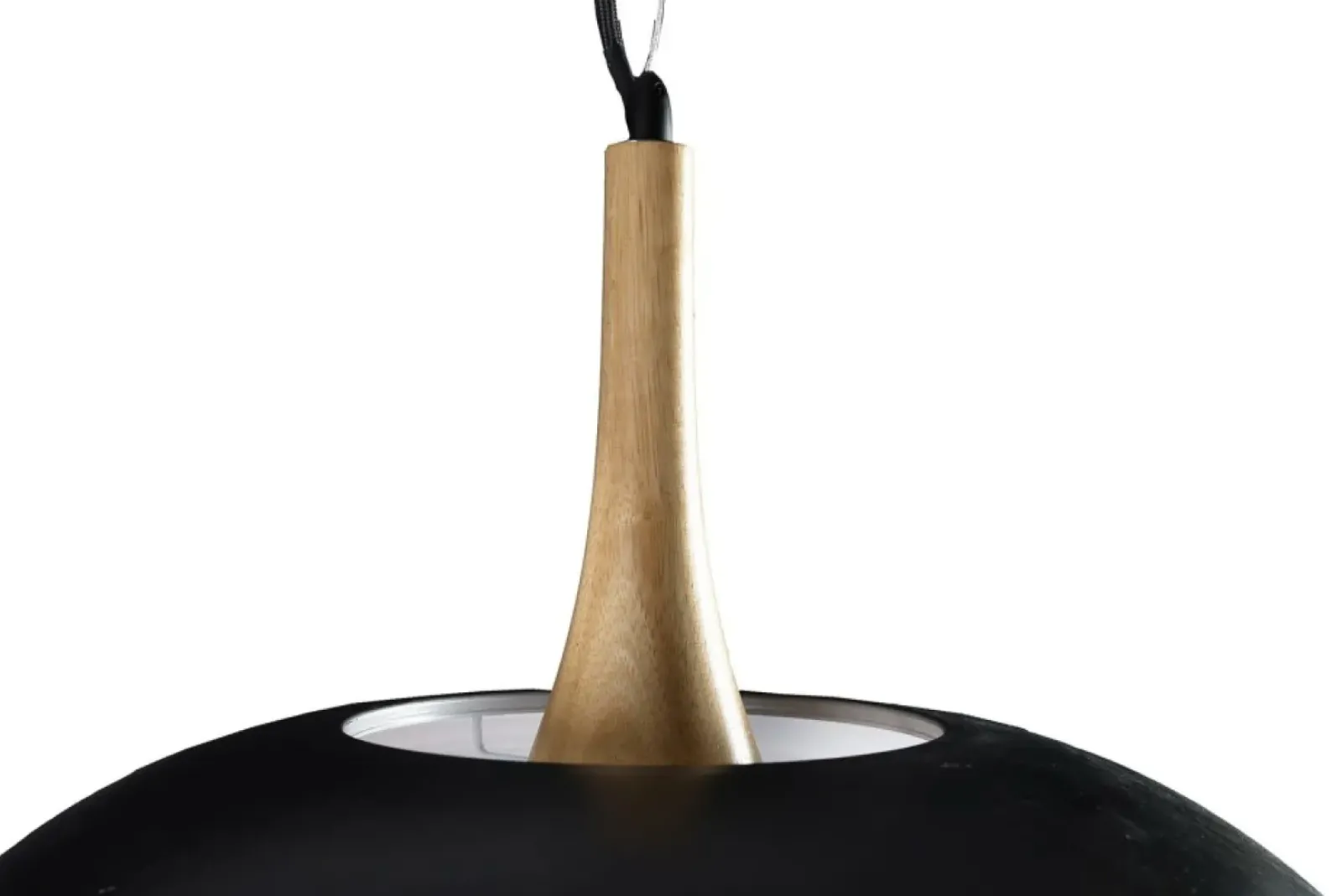 Sklep Kaja Lampa wisząca z szerokim, m kloszem AZ1335 PERUGIA | Kaja czarny Flash Sale