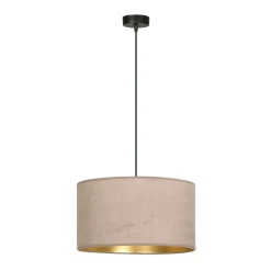 Sklep Kaja Lampa wisząca z szerokim, różowym abażurem 1053/1 HILDE | Kaja Best Sale