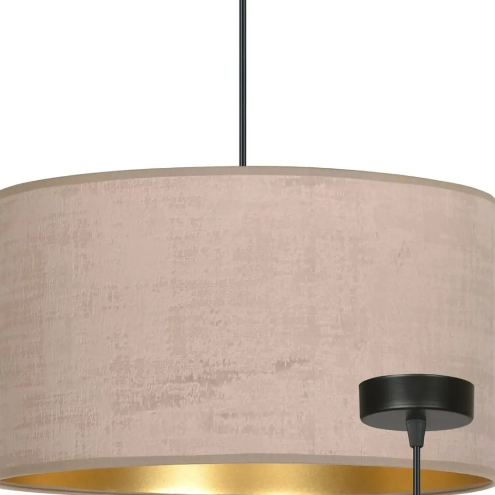 Sklep Kaja Lampa wisząca z szerokim, różowym abażurem 1053/1 HILDE | Kaja Best Sale