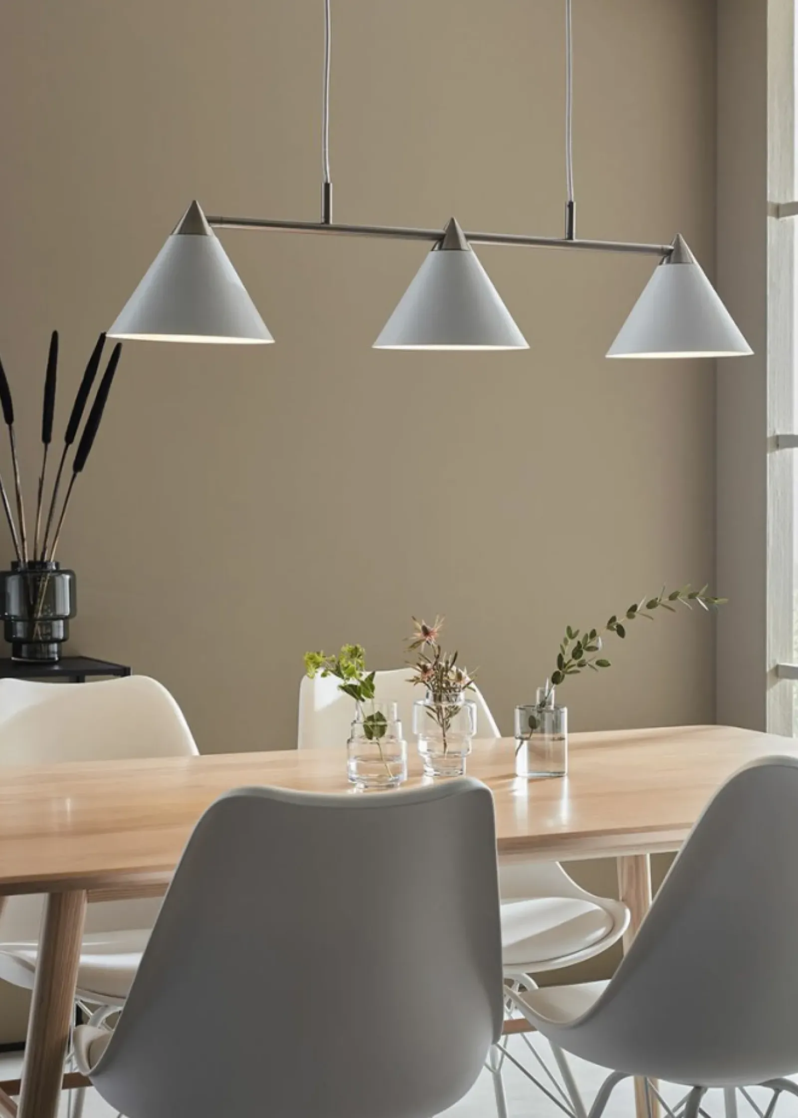 Sklep Kaja Lampa wisząca z trzema kloszami na linkach 108075 | Kaja Oświetlenie Shop