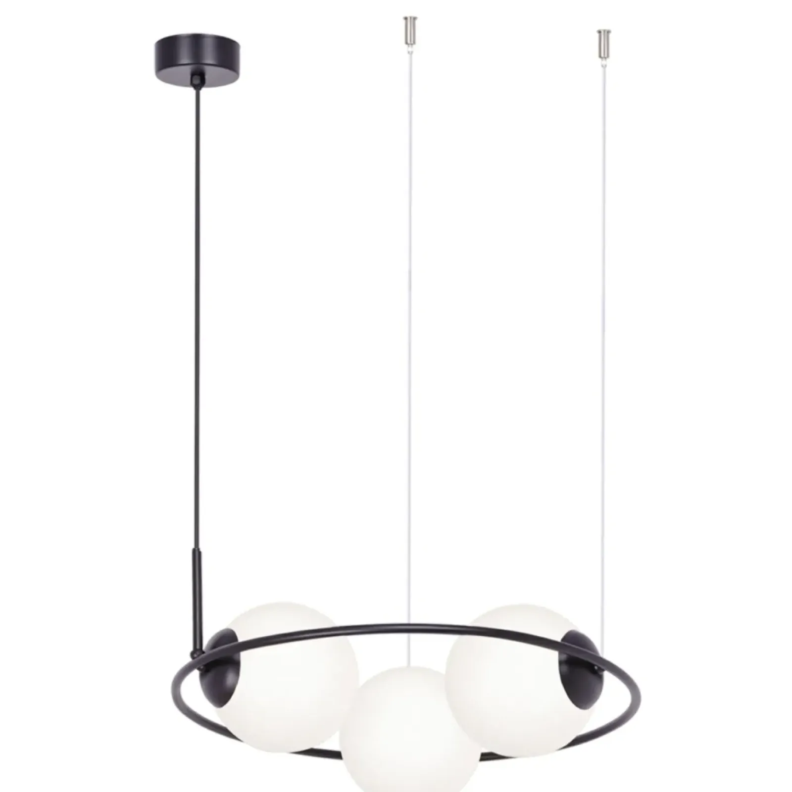 Sklep Kaja Lampa wisząca z trzema kloszami w okręgu K-5104 z serii PARVA | Kaja Shop