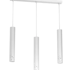 Sklep Kaja Lampa wisząca z tubami na żarówki GU10 LX 5727 TIBIA BUBLE | Kaja Flash Sale