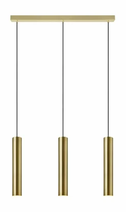 Sklep Kaja Lampa wisząca z tubami w kolorze mosiądzu 107883 | Kaja Oświetlenie Store