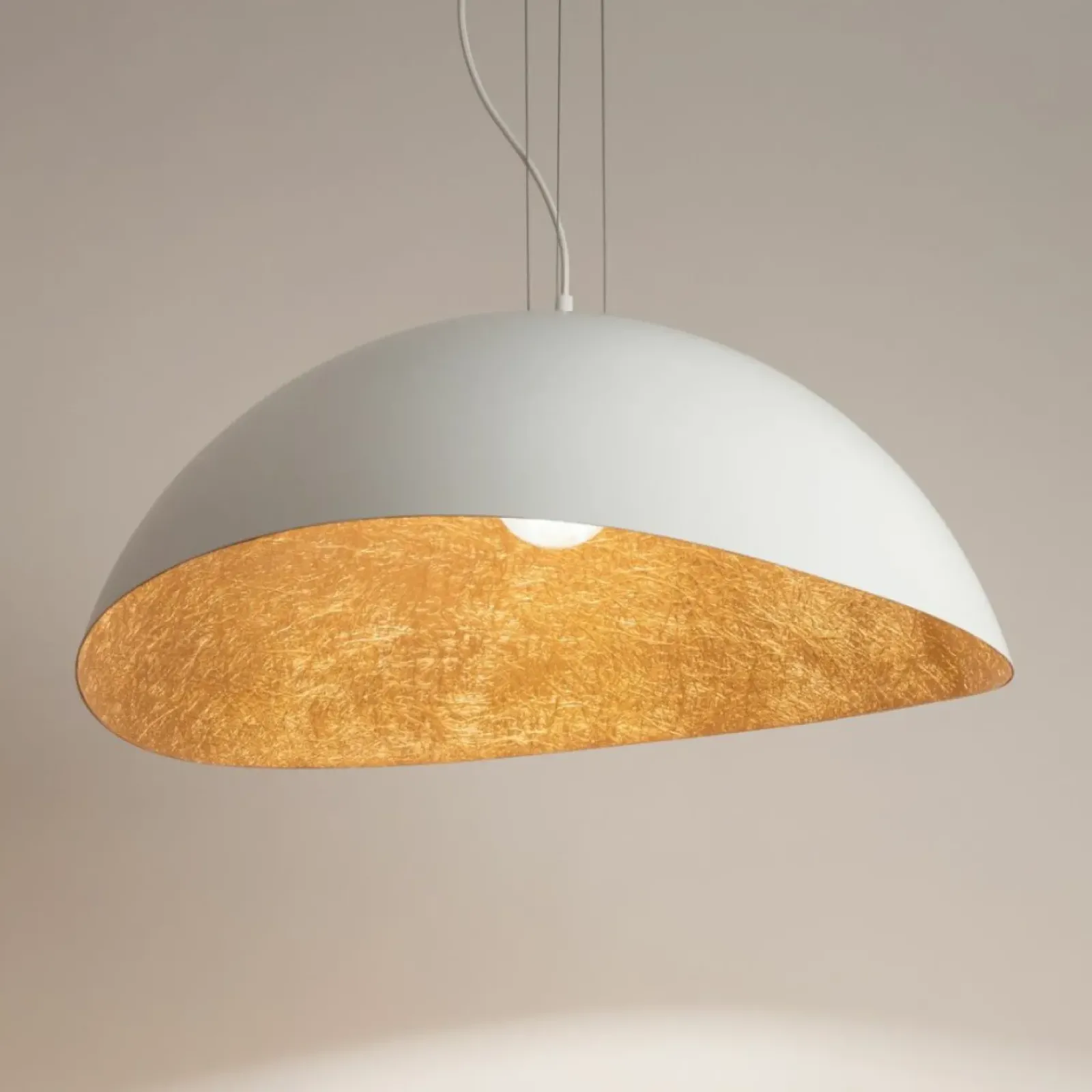 Sklep Kaja Lampa wisząca z wnętrzem w kolorze miedzi SIG 40622 z serii SOLARIS Hot