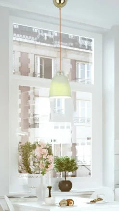 Sklep Kaja Lampa wisząca z zielonym kloszem LEDEA 50101142 SEWILLA S | Kaja Clearance