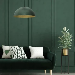 Sklep Kaja Lampa wisząca z zielonym kloszem o średnicy 45cm MLP8287 z serii BETA | Kaja Ośw Cheap