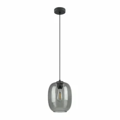 Sklep Kaja Lampa wisząca ze szklanym, ciemnym kloszem TK 5971 ELIO | Kaja Best Sale