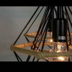 Sklep Kaja Lampa wisząca ze sznurkiem 8803/2 ZWIS - 06 PIRAMIDA | Kaja Outlet