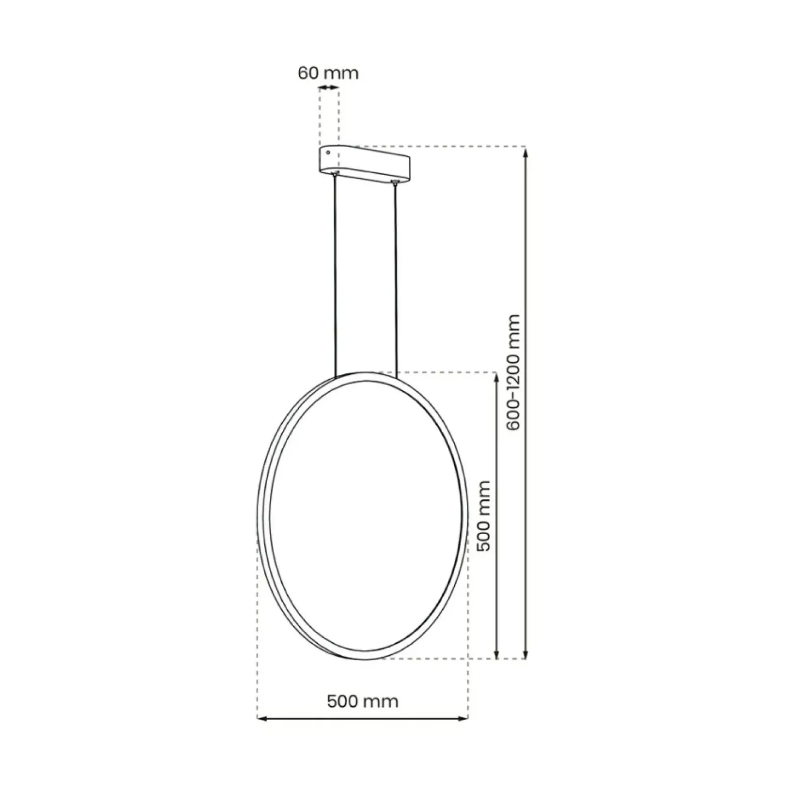 Sklep Kaja Lampa wisząca ze zintegrowanym LED-em ML8854 z serii SATURNO | Kaja Oświetlenie Cheap