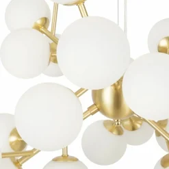 Sklep Kaja Lampa wisząca ze złotą konstrukcją MOD545PL-24BS z serii DALLAS | Kaja złoty Cheap