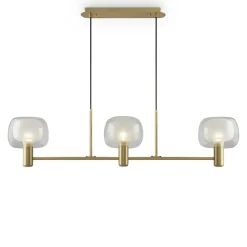 Sklep Kaja Lampa wisząca złota, na trzy żarówki MOD411PL-03G z serii VISION Outlet