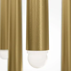 Sklep Kaja Lampa wisząca, złote słupki, LED MOD132PL-L30BSK z serii CASCADE Best Sale
