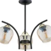 Sklep Kaja Lampa z bursztynowymi kloszami O3073 W3 CZA ZL MARAL | Kaja Best
