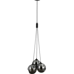 Sklep Kaja Lampa z ciemnymi kloszami, do sypialni PND-54456-3A-HB-SMG PERLOS Flash Sale