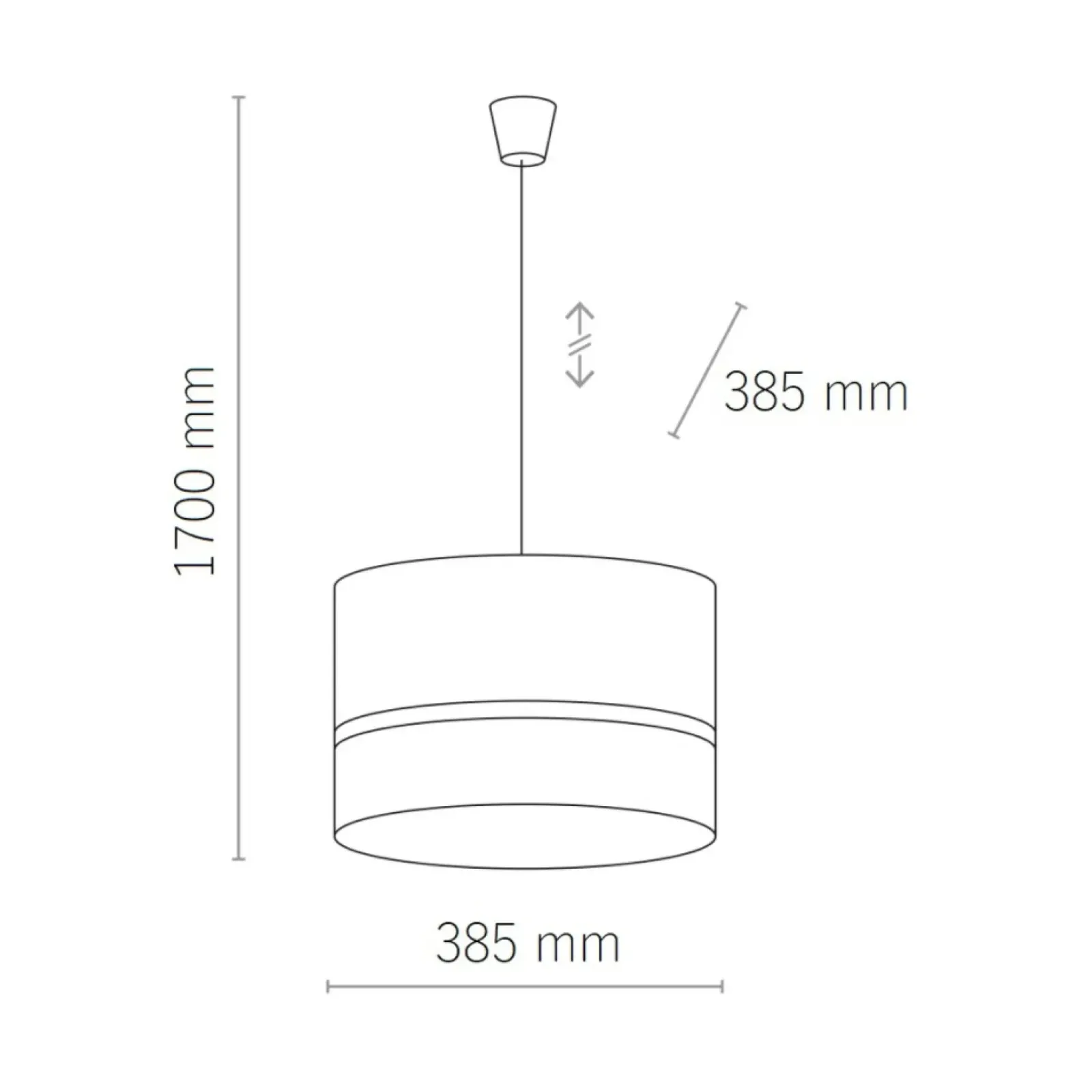 Sklep Kaja Lampa z czarno-ratanowym abażurem TK 6543 PAGLIA | Kaja Oświetlenie Best Sale