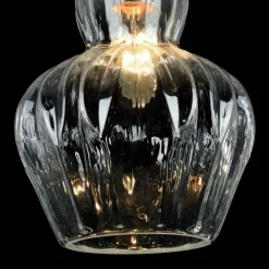 Sklep Kaja Lampa z dekoracyjnym kloszem MOD238-PL-01-TR EUSTOMA | Kaja Fashion