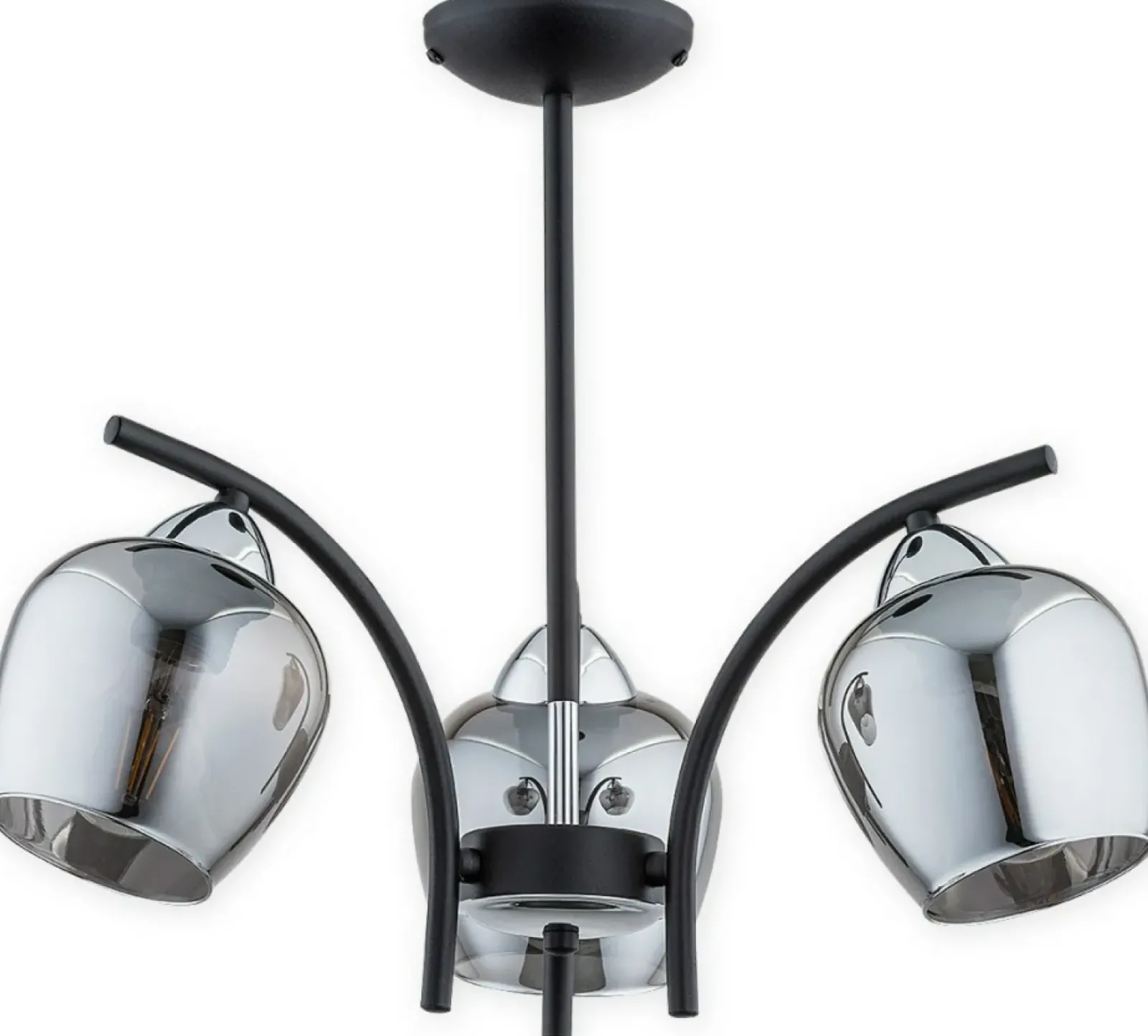 Sklep Kaja Lampa z dymionymi kloszami O3073 W3 CZA CH MARAL | Kaja Oświetlenie Hot