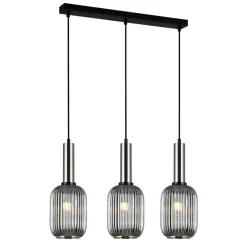 Sklep Kaja Lampa z dymionymi kloszami PND-5588-3M-SC+SG ANTIOLA | Kaja Hot