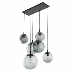 Sklep Kaja Lampa z kloszami o różnych rozmiarach TK 5384 ESME GRAPHITE | Kaja Outlet