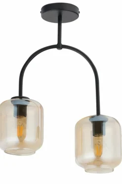 Sklep Kaja Lampa z kloszami typu słoik w kolorze bursztynu SIG 32242 - SHINE Best