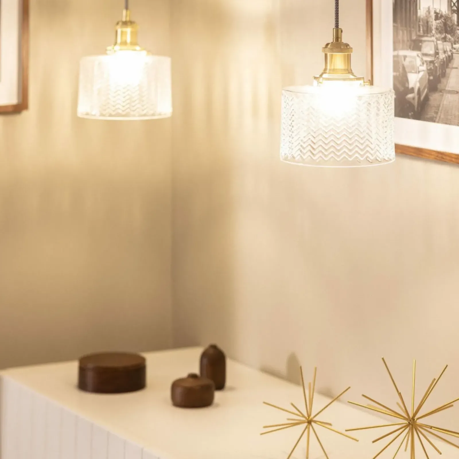 Sklep Kaja Lampa z kloszem w stylu retro, do kuchni ABR-SLWW WANDA | Kaja złoty Cheap