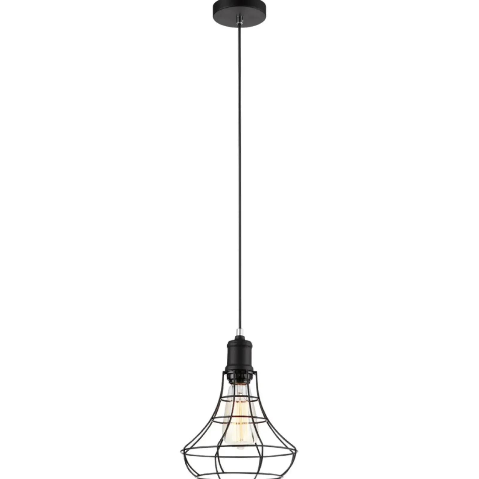 Sklep Kaja Lampa z minimalistycznym kloszem MDM2268-1 SYNTHIA | Kaja Oświetlenie czarny Cheap