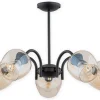 Sklep Kaja Lampa z miodowymi kloszami O3065 W5 CZA ZL KATLA | Kaja Oświetlenie* Randole Tradycyjne
