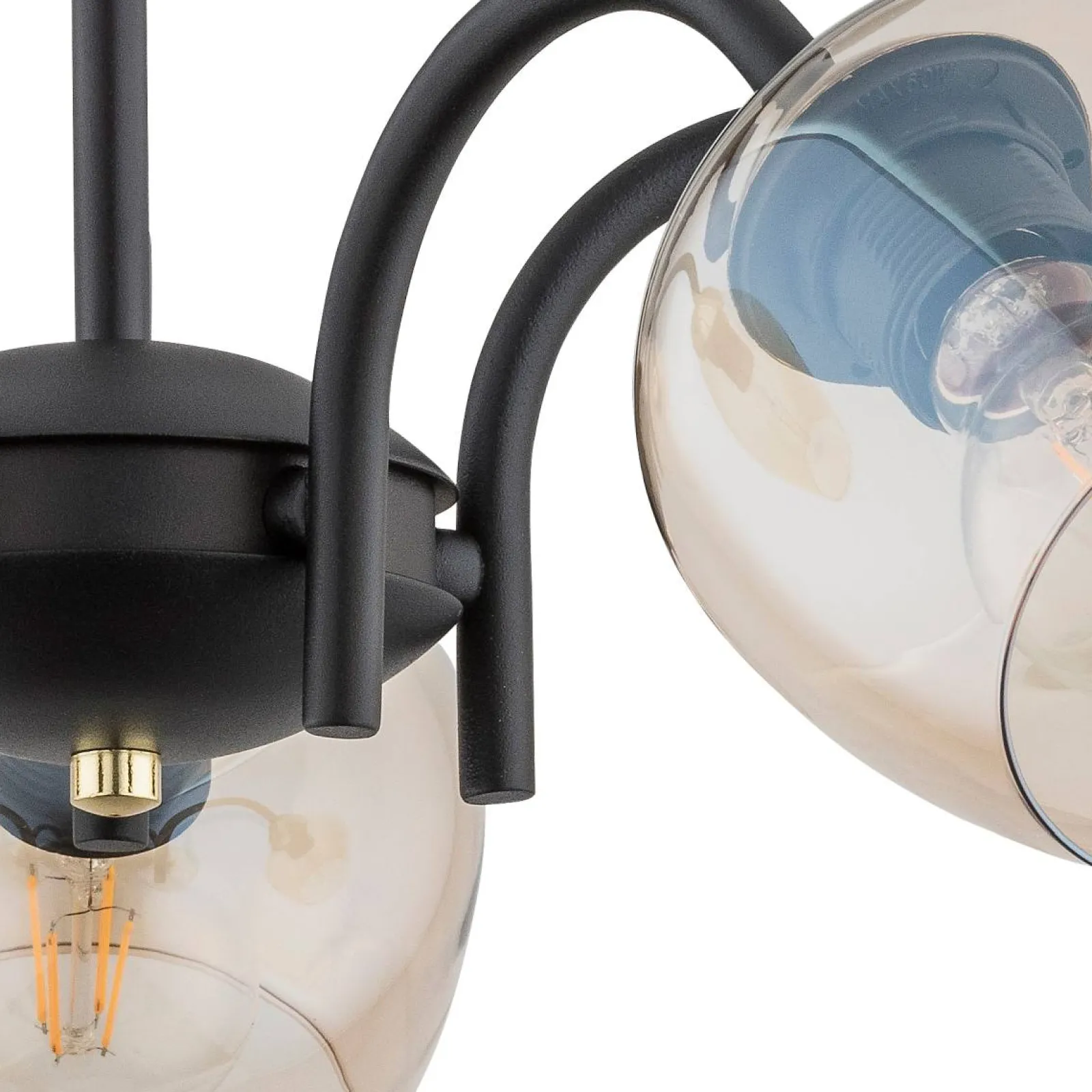 Sklep Kaja Lampa z miodowymi kloszami O3065 W5 CZA ZL KATLA | Kaja Oświetlenie* Randole Tradycyjne